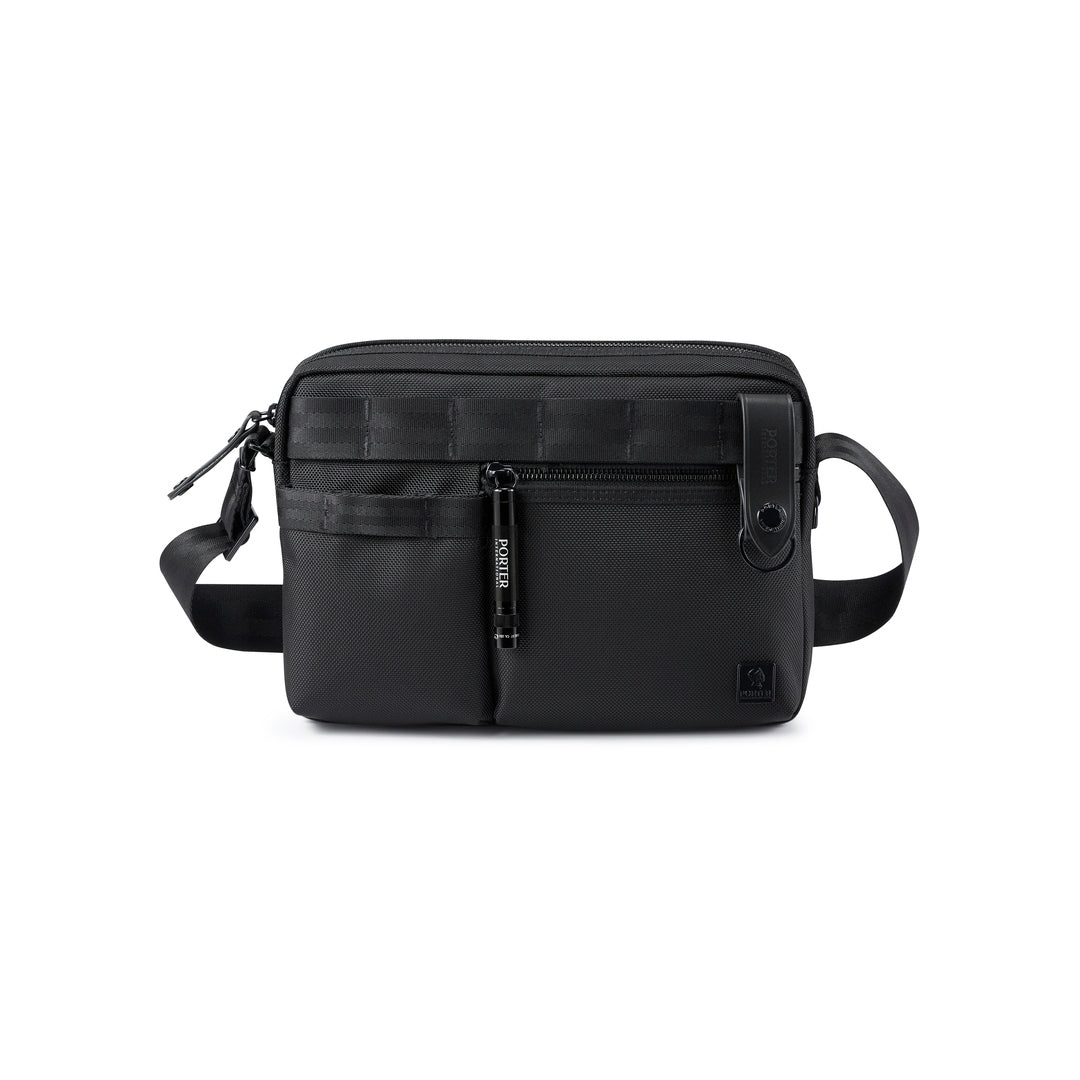 PORTER INTERNATIONAL New Heat Shoulder Bag 'Jet Black' - SneakSurf
