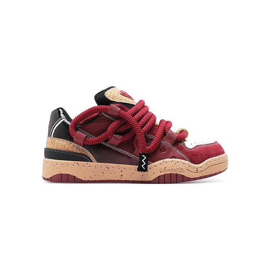 Cat & Sofa Dread Locks 'Wine Red'