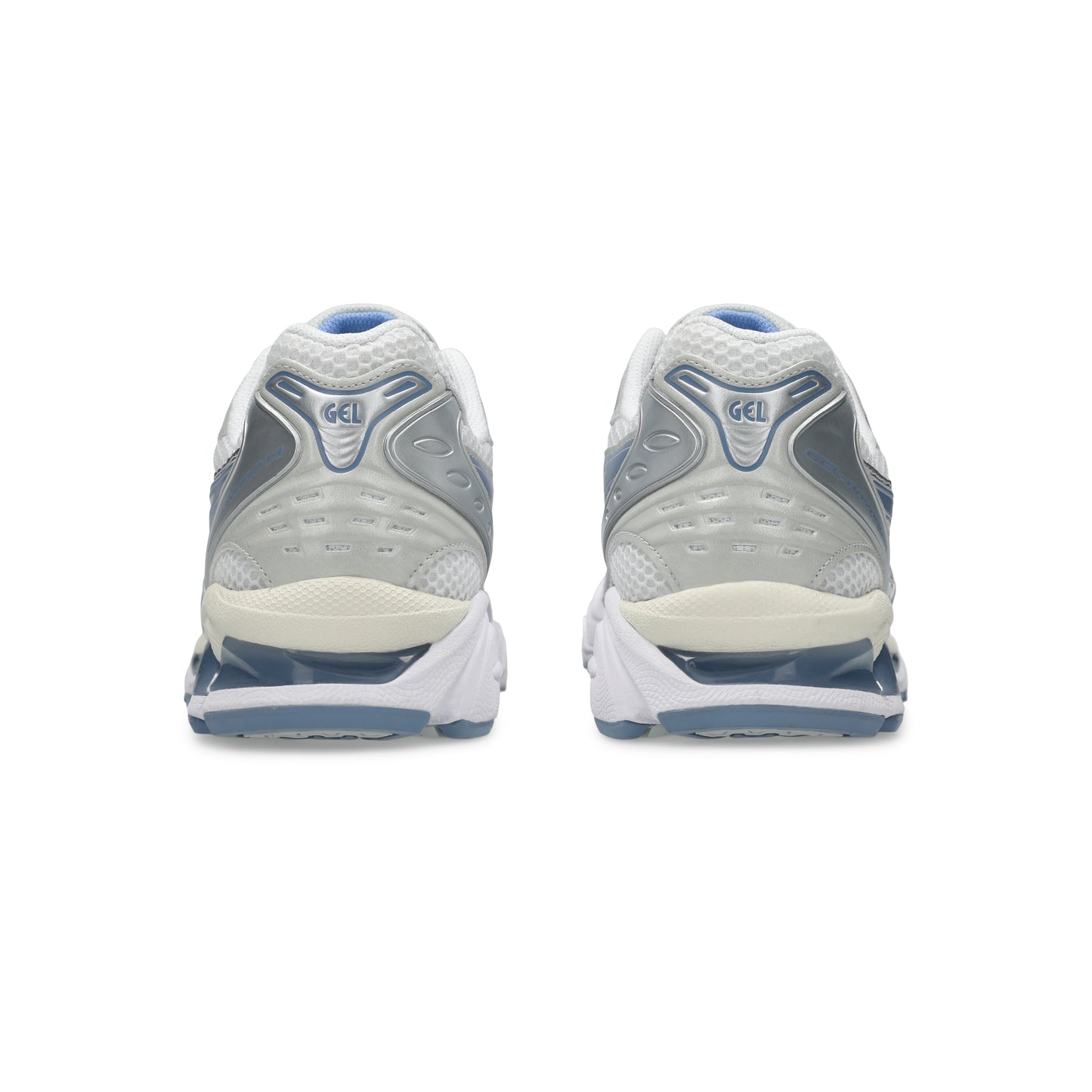 ASICS GEL-KAYANO 14 White Light Navy lifestyle running shoes GEL cushioning silver mesh retro sneaker everyday wear