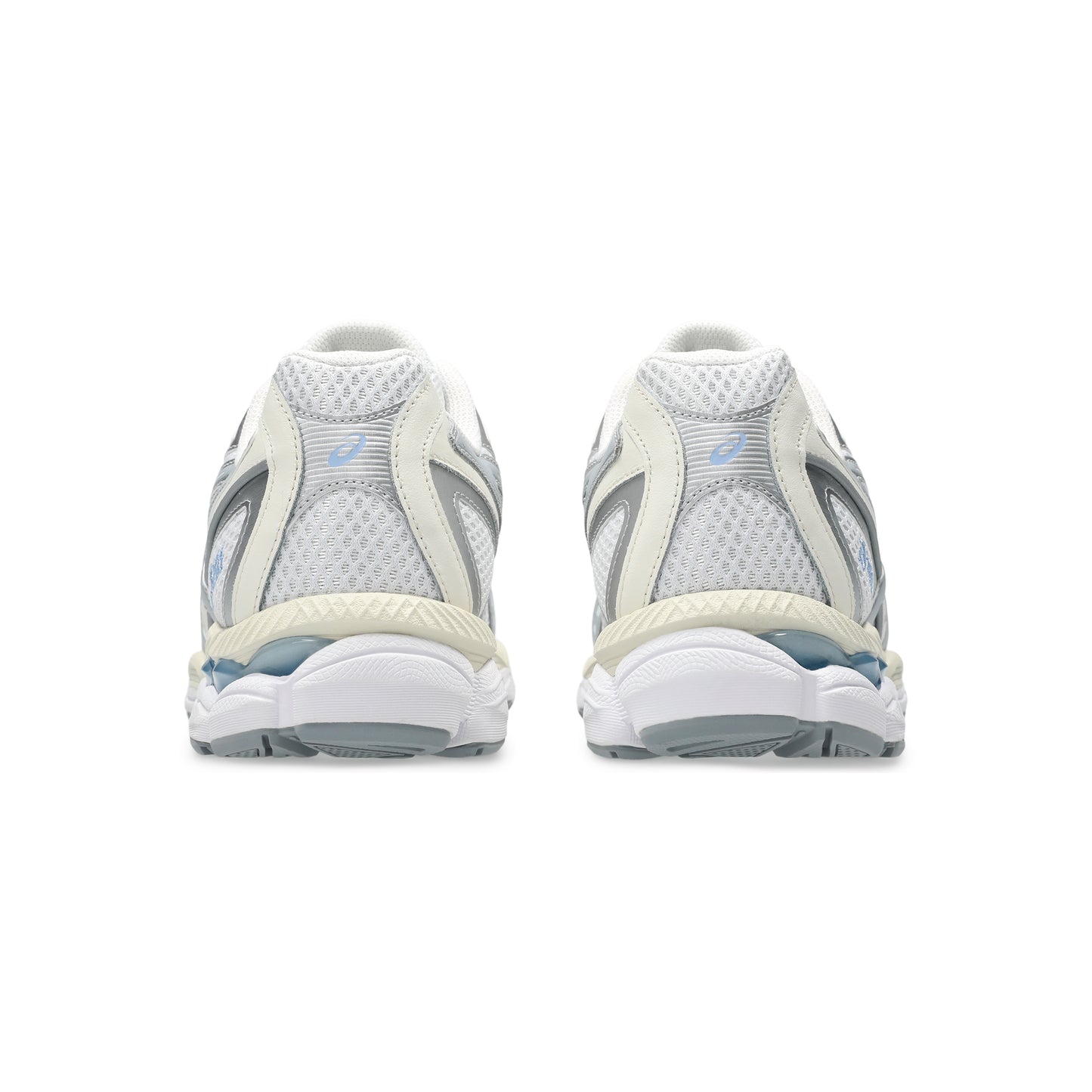 Asics GEL-NYC 2055 White Piedmont Grey running shoes with GEL™ cushioning and rubber outsole
