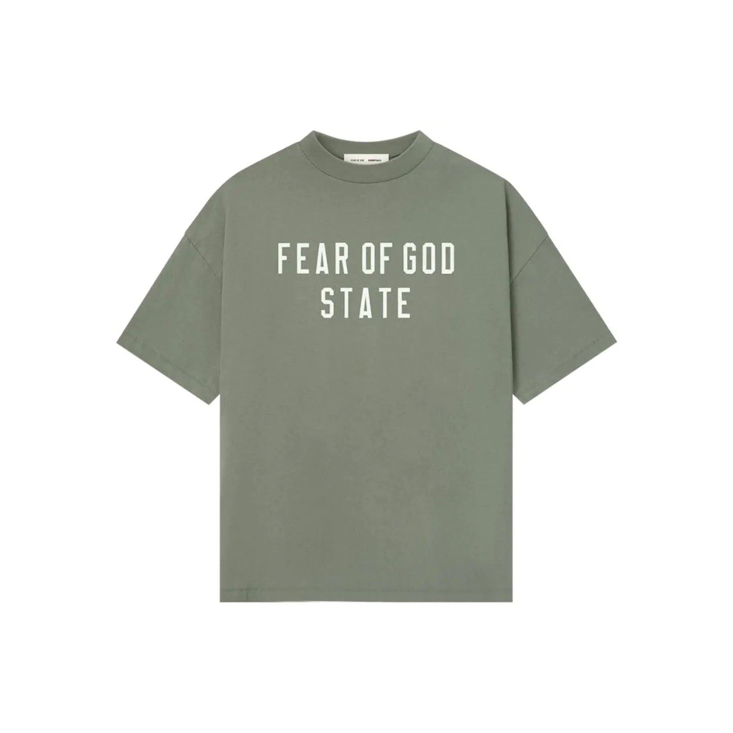 Fear Of God Essentials 90's T-Shirt 'Moss'