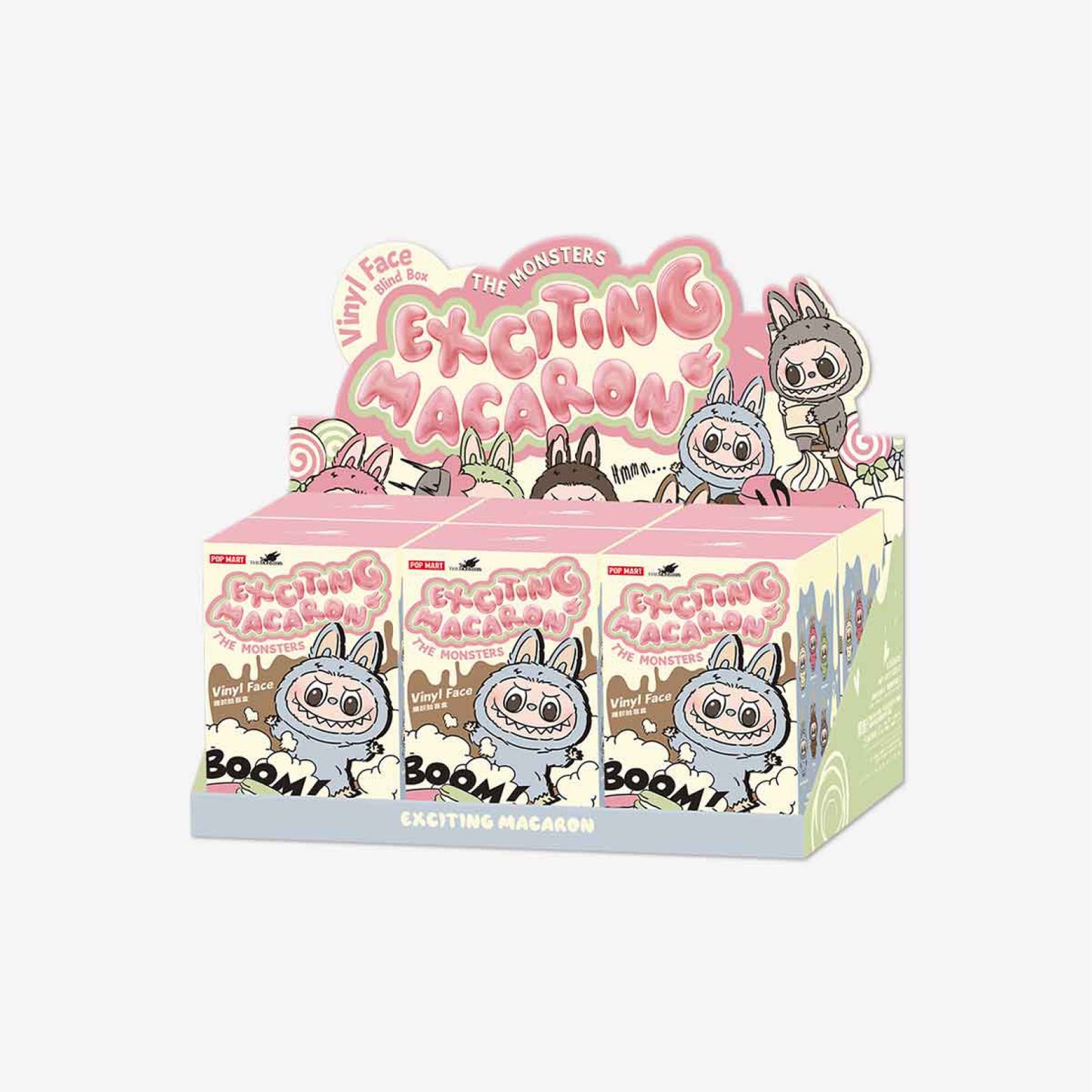 The Monsters - Labubu V1 Tasty Macarons Vinyl Face Blind Box