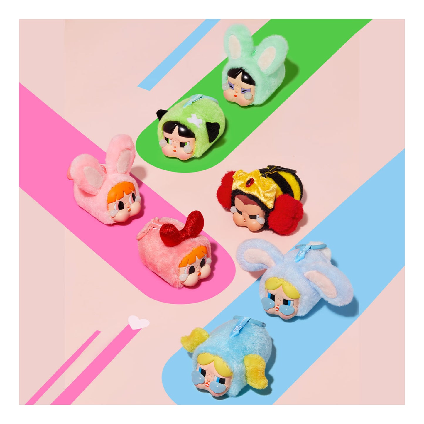 Crybaby x Powerpuff Girls Series - Vinyl Face Plush Blind Box