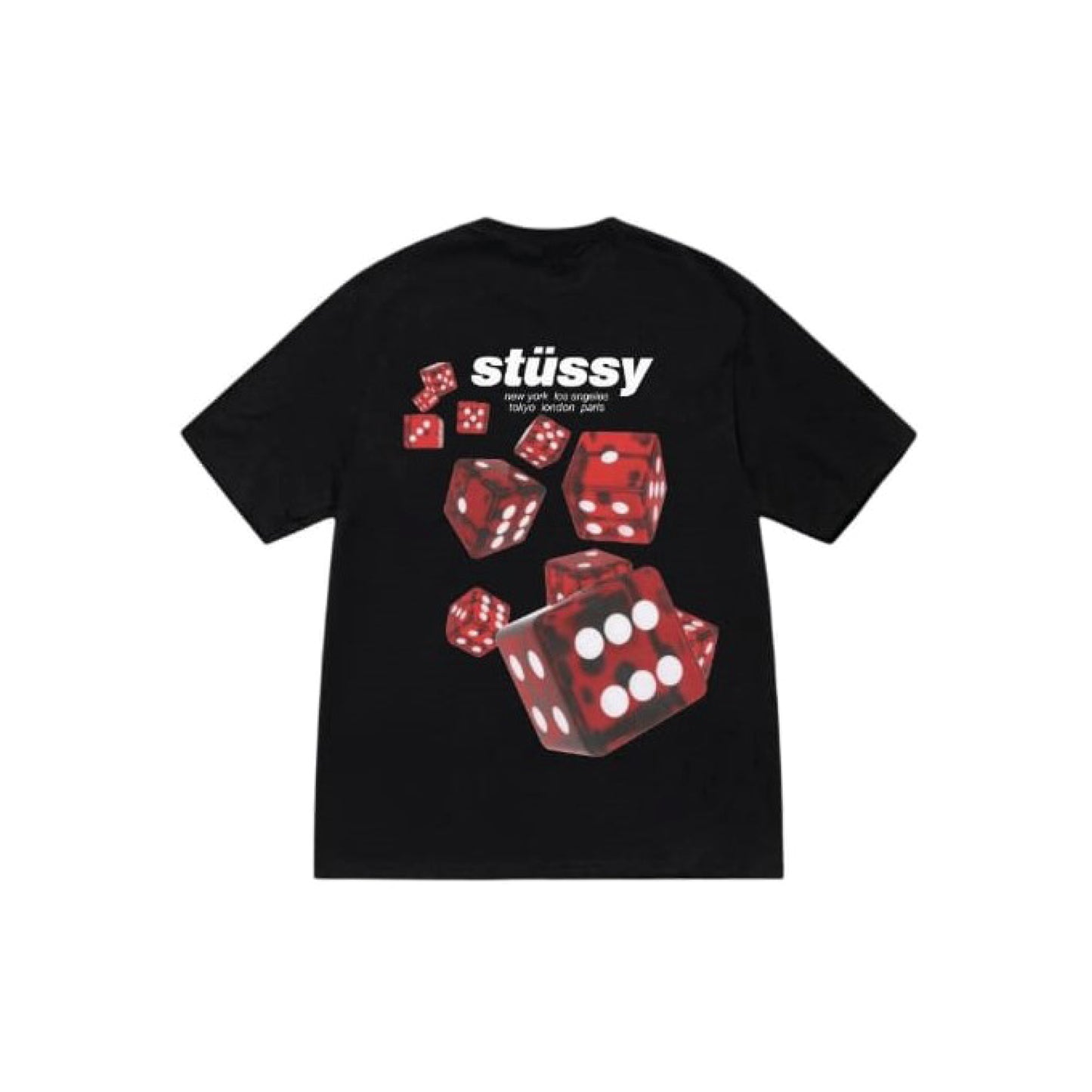 Stüssy Rollers T-Shirt 'Black'