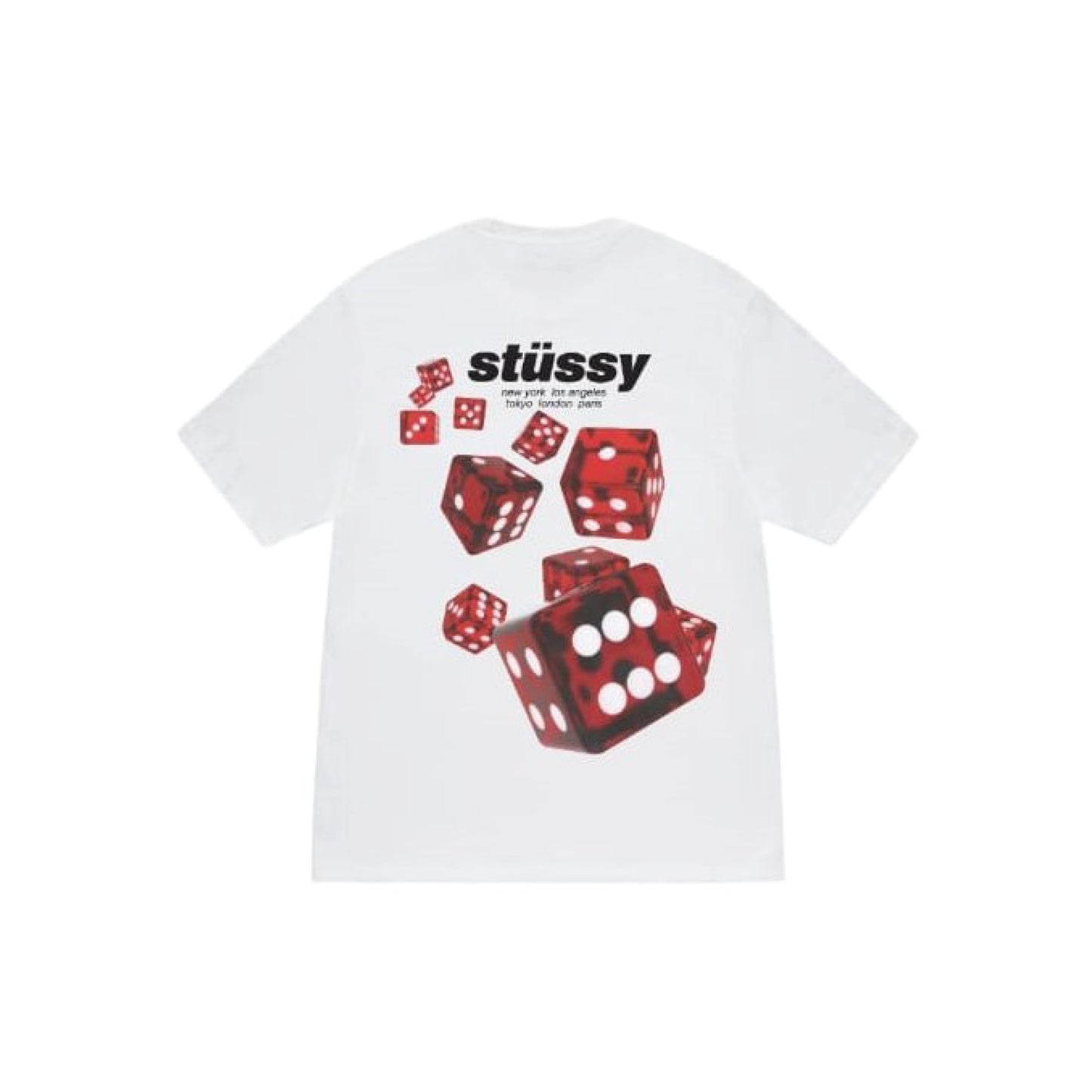 Stüssy Rollers T-Shirt 'White'