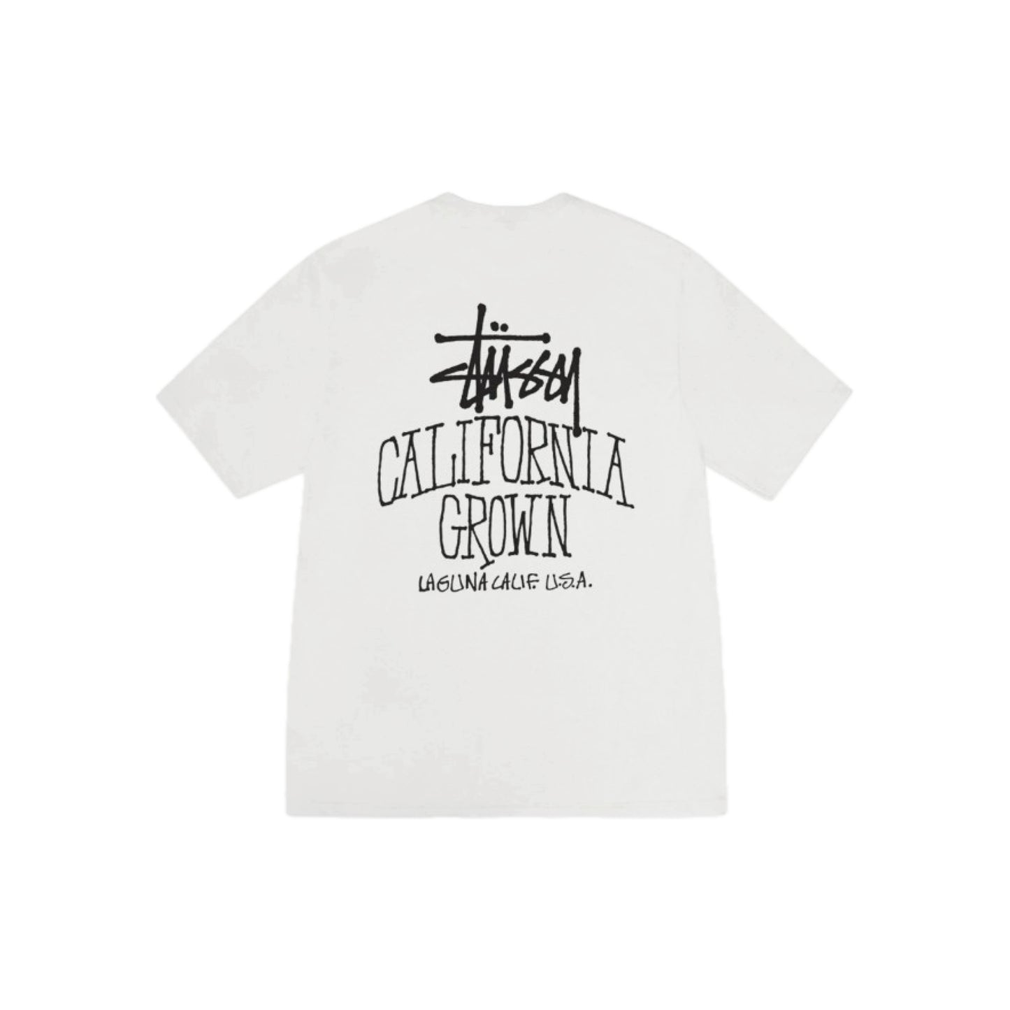 Stüssy Cali Grown Pig Dyed T-Shirt 'Natural'