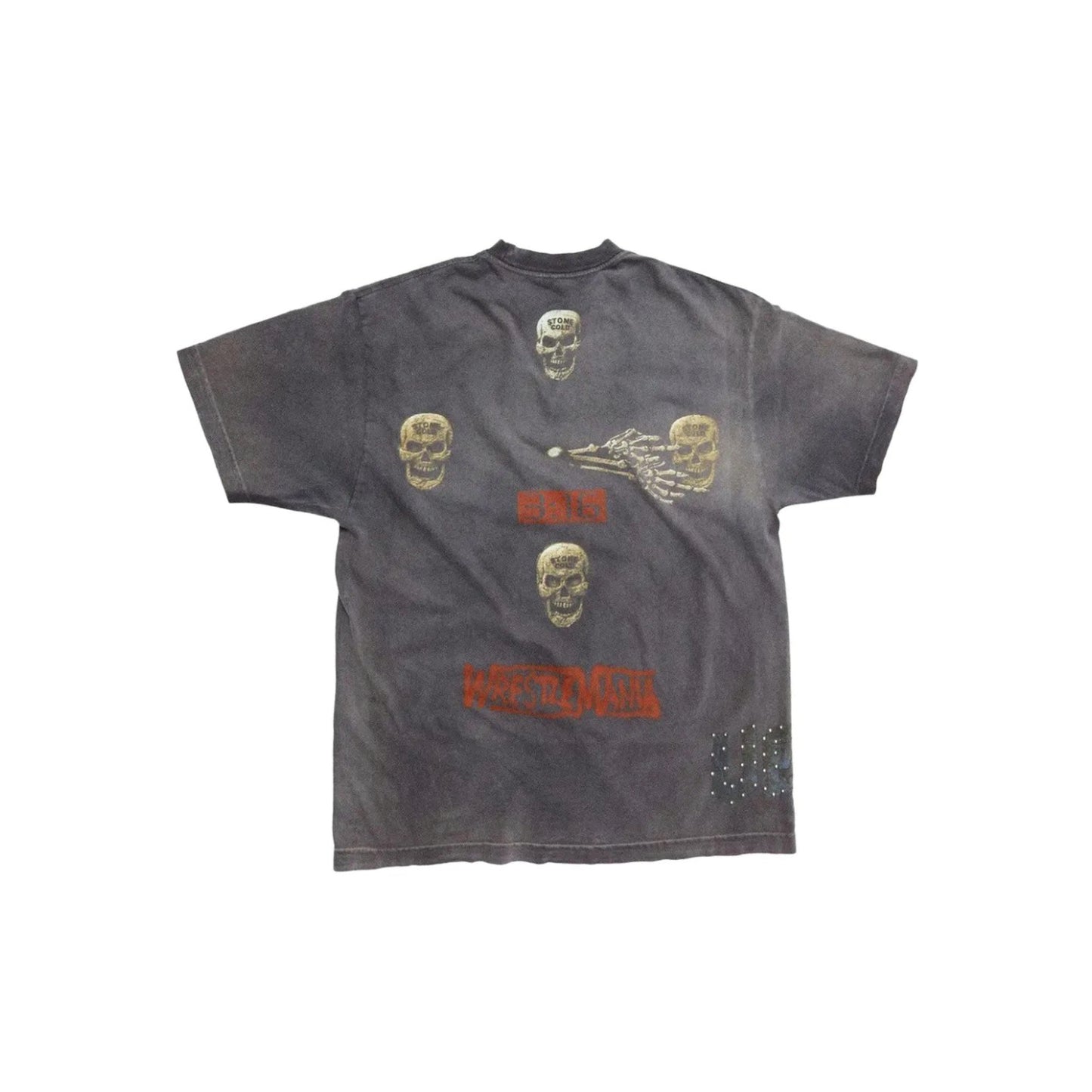 Travis Scott Cactus Jack X WWE No Bystanders Stone Cold Steve Austin T-Shirt