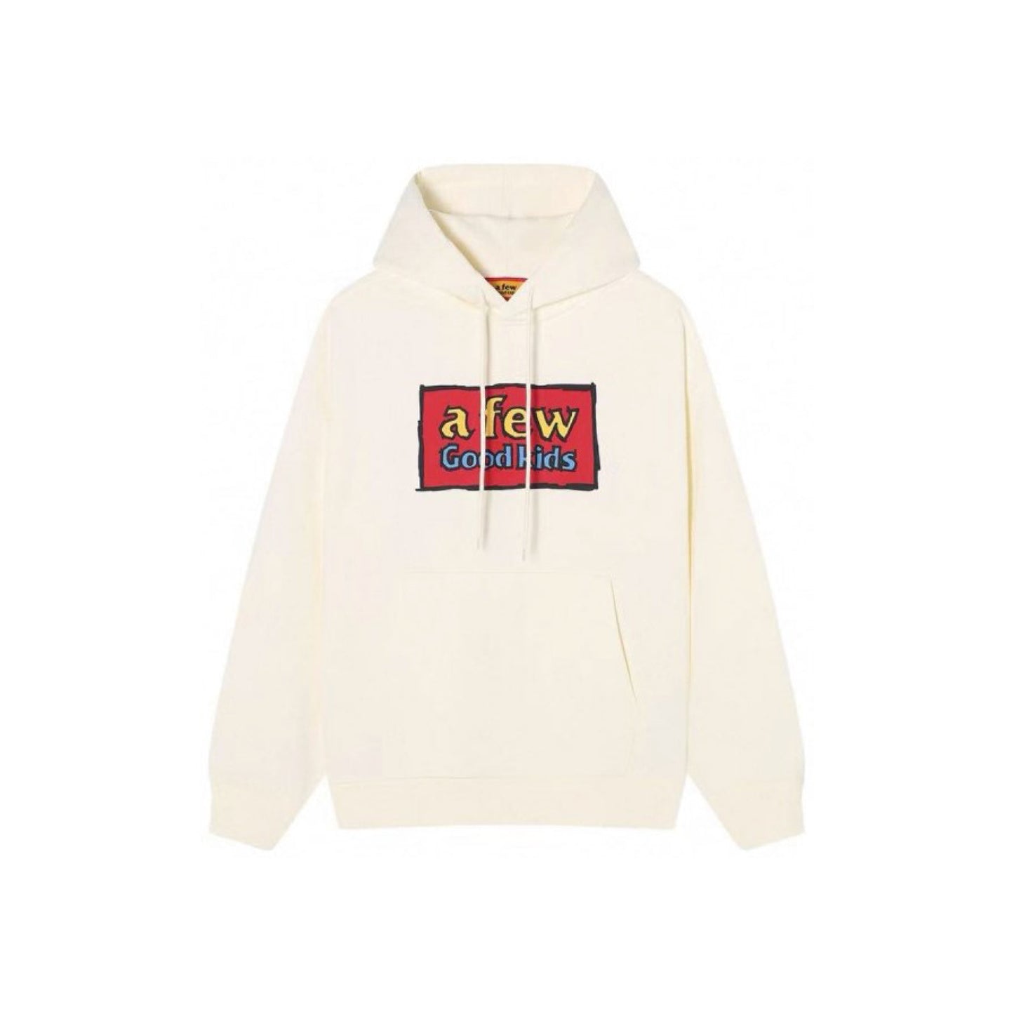 A Few Good Kids Graffiti Print Hoodie 'Cream'