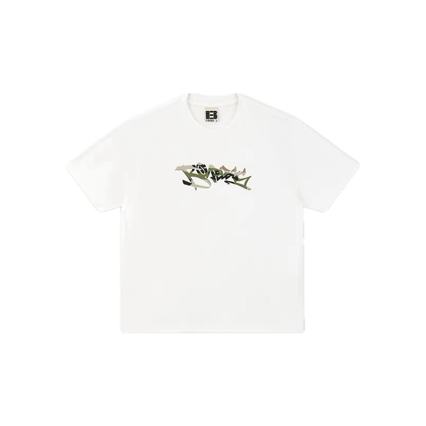Boneless Camouflage Graffiti Logo SS T-Shirt 'Cream'