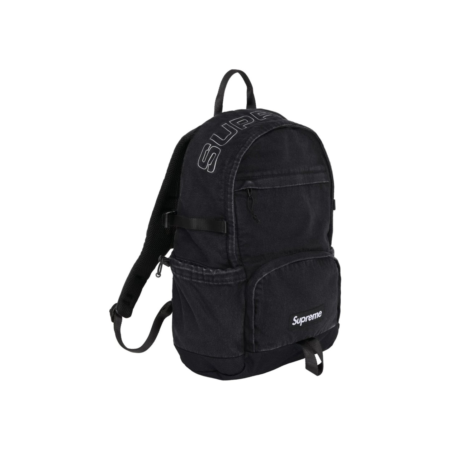 Supreme Denim Backpack 'Black'