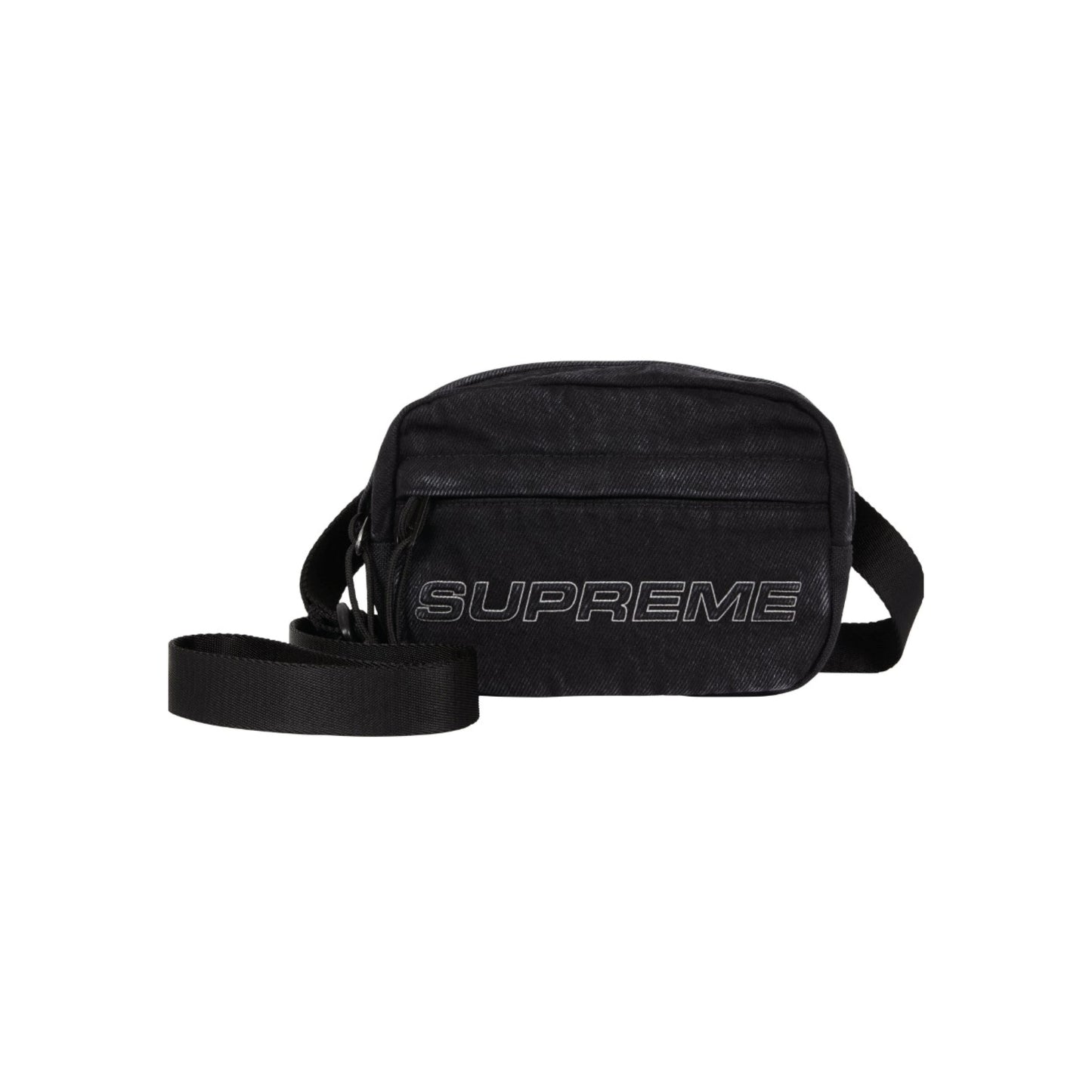Supreme Denim Mini Shoulder Bag 'Black'