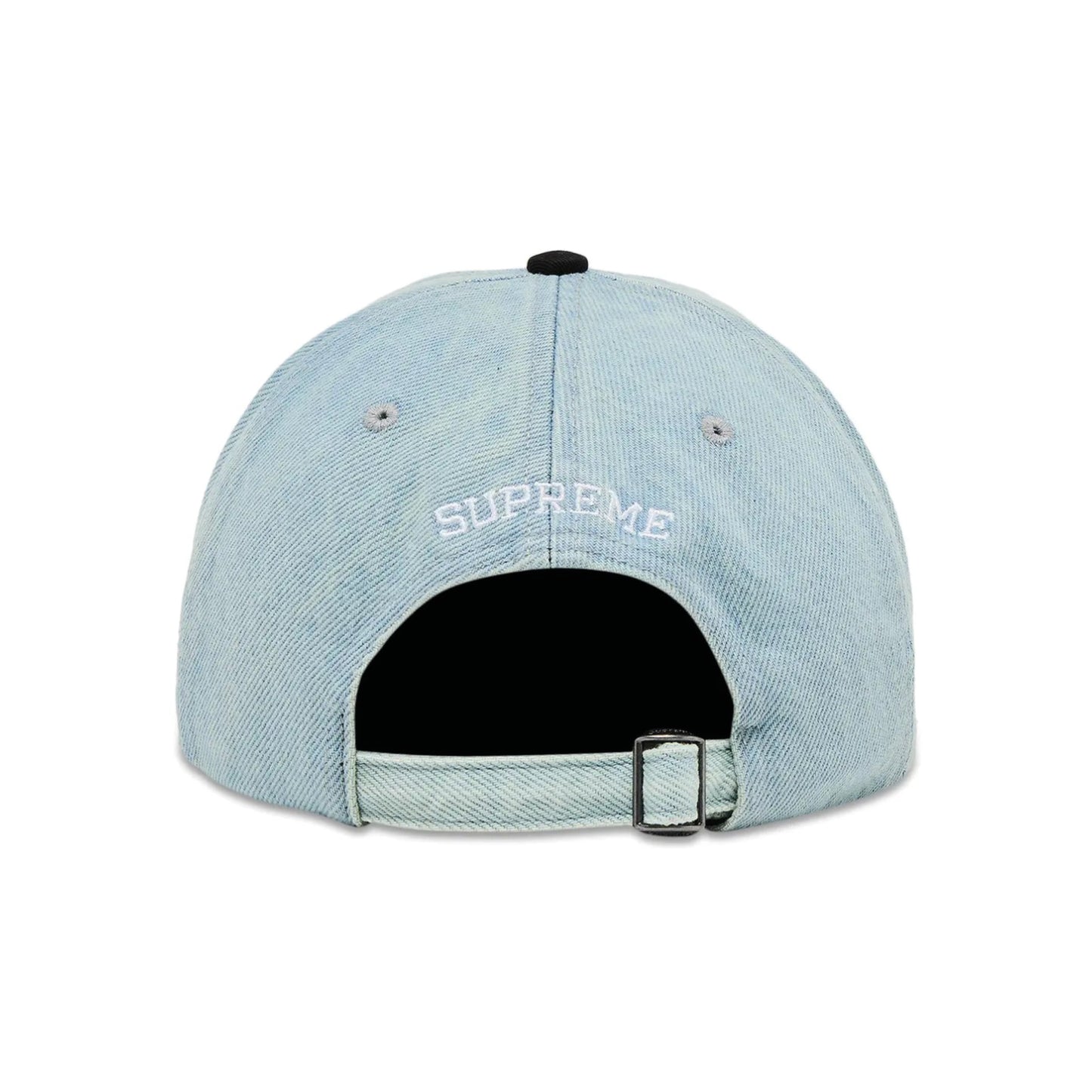 Supreme Pigment Coated 2-Tone S Logo 6-Panel Cap 'Denim'