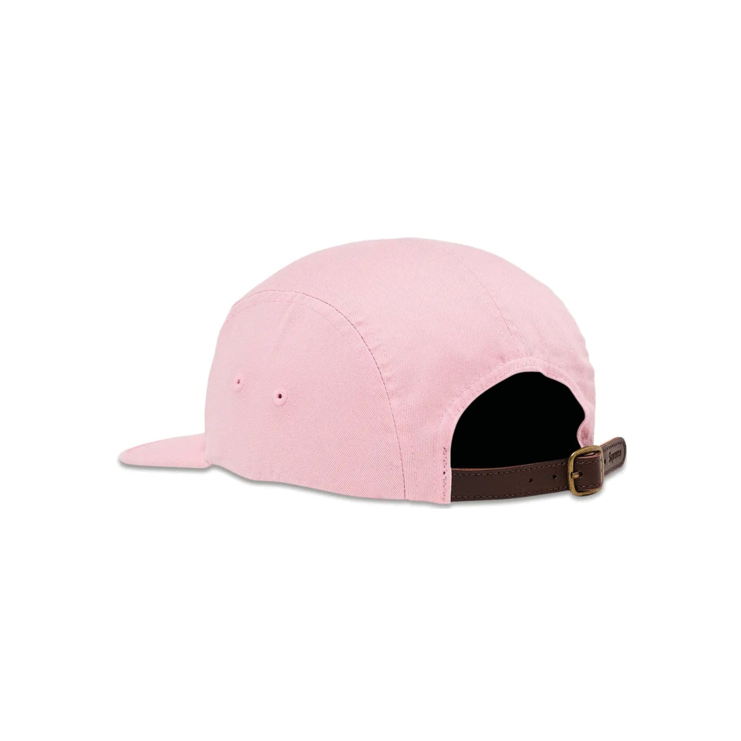 Supreme Washed Chino Twill Camp Cap 'Pink'