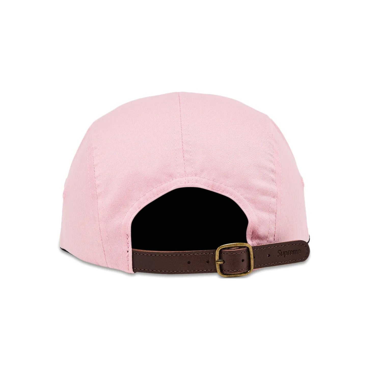 Supreme Washed Chino Twill Camp Cap 'Pink'
