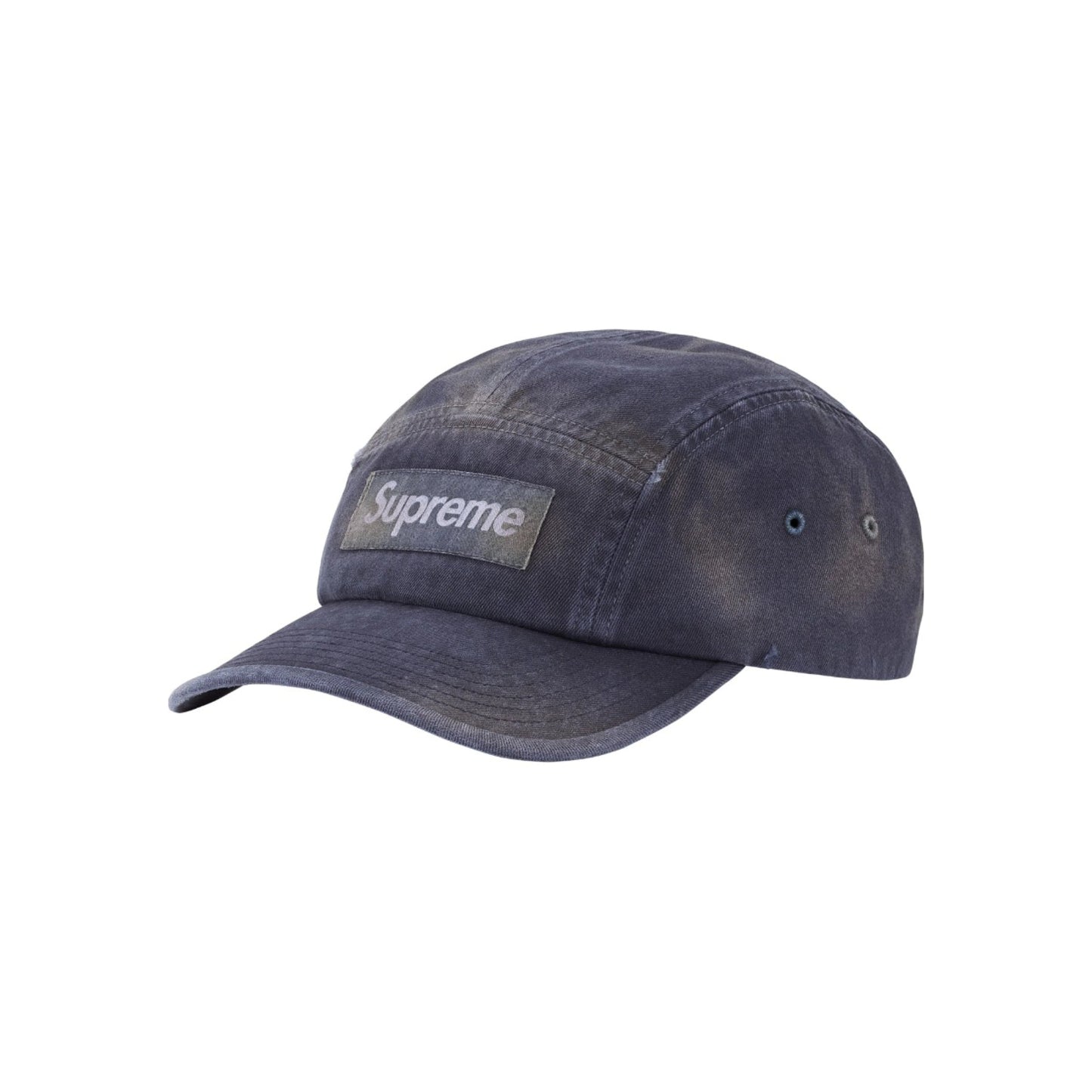 Supreme Overdyed Camp Cap 'Navy'