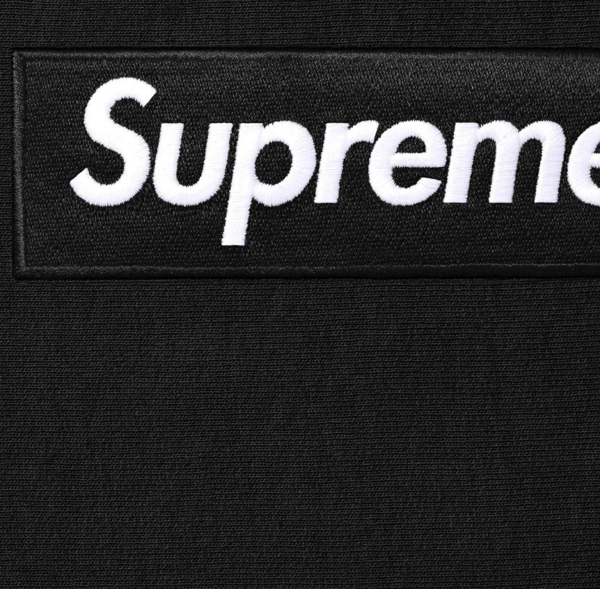 Supreme Box Logo Hoodie Sweatshirt 'Black'