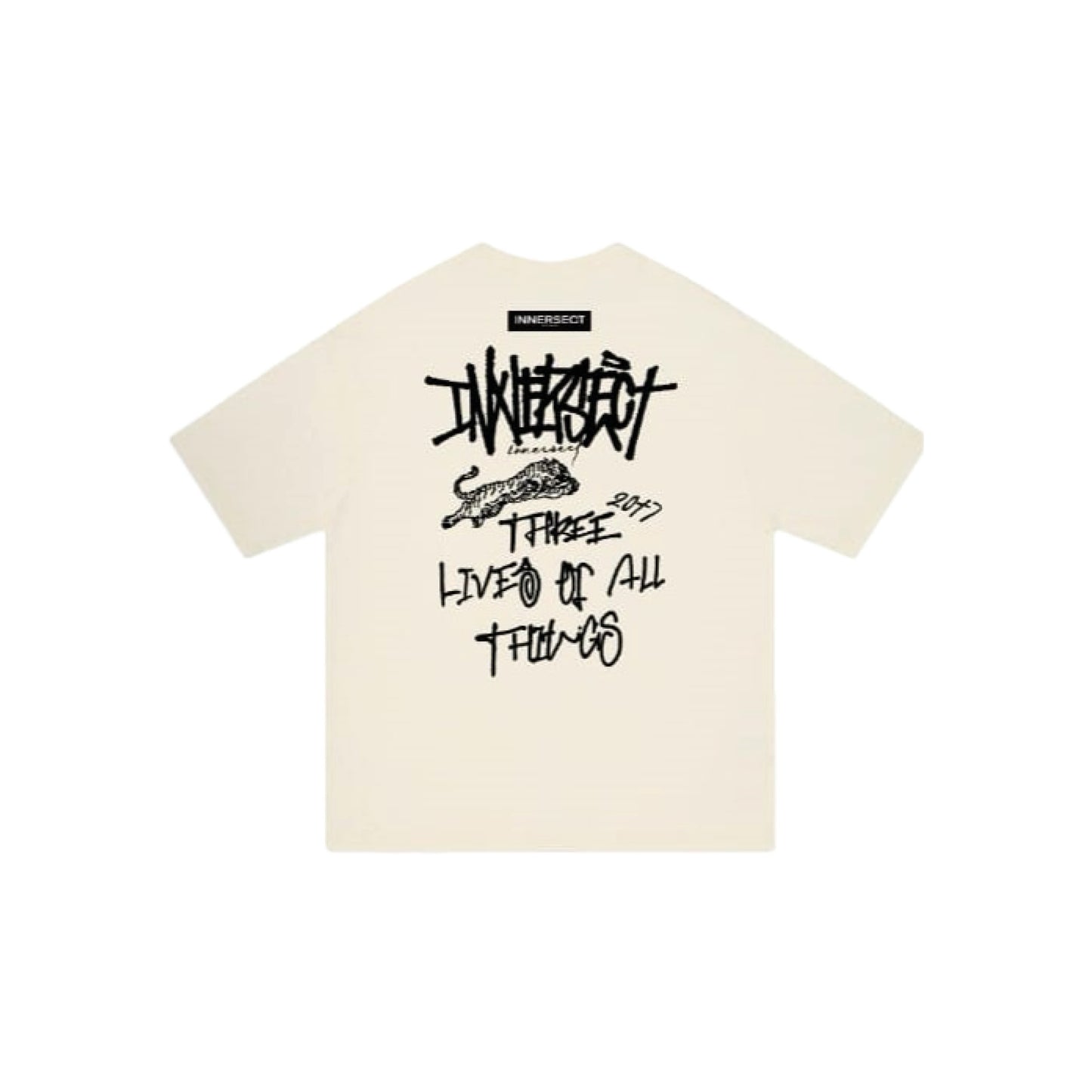 Innersect Vintage Graffiti T-Shirt 'Cream'