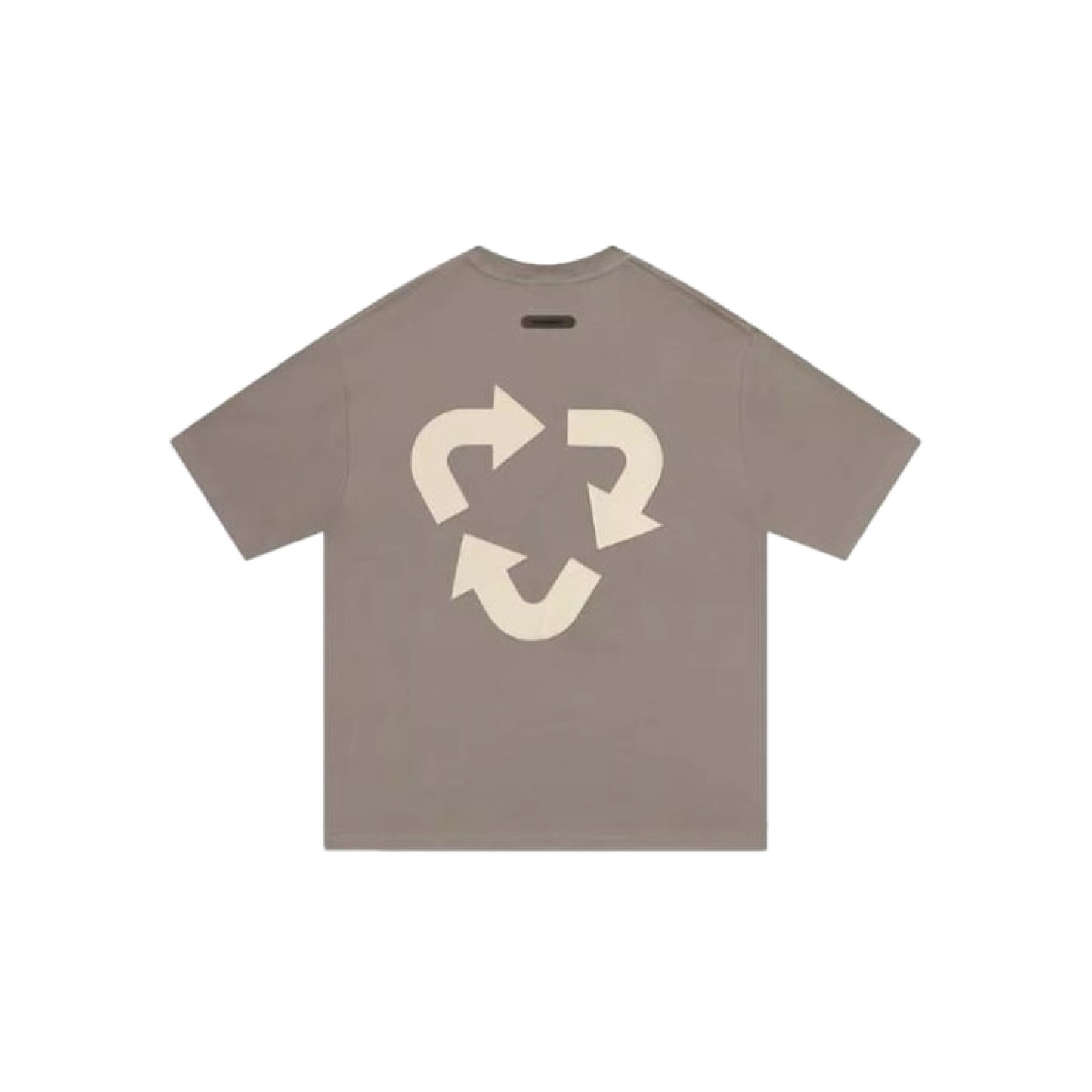 Innersect Repeating Logo Print Basic T-Shirt 'Light Cocoa'