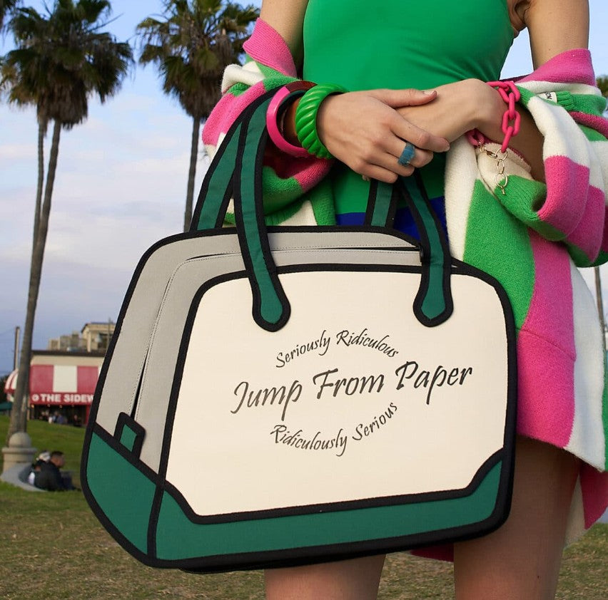 JumpFromPaper Play Harder Bag 'Gray'