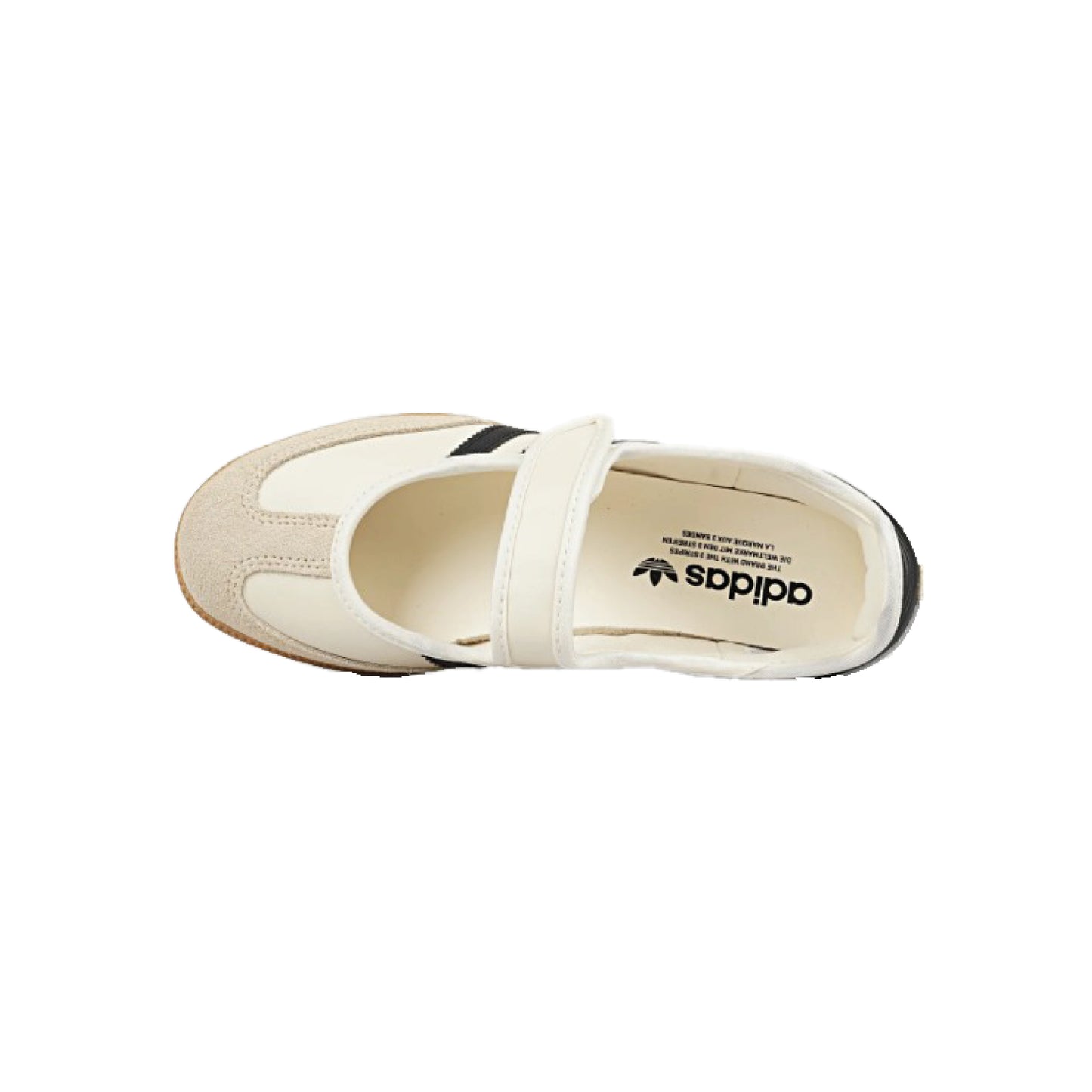 adidas Originals Samba Jane Cream Black Gum (WMNS) women’s sneakers – classic vintage leather shoes at SneakSurf Singapore