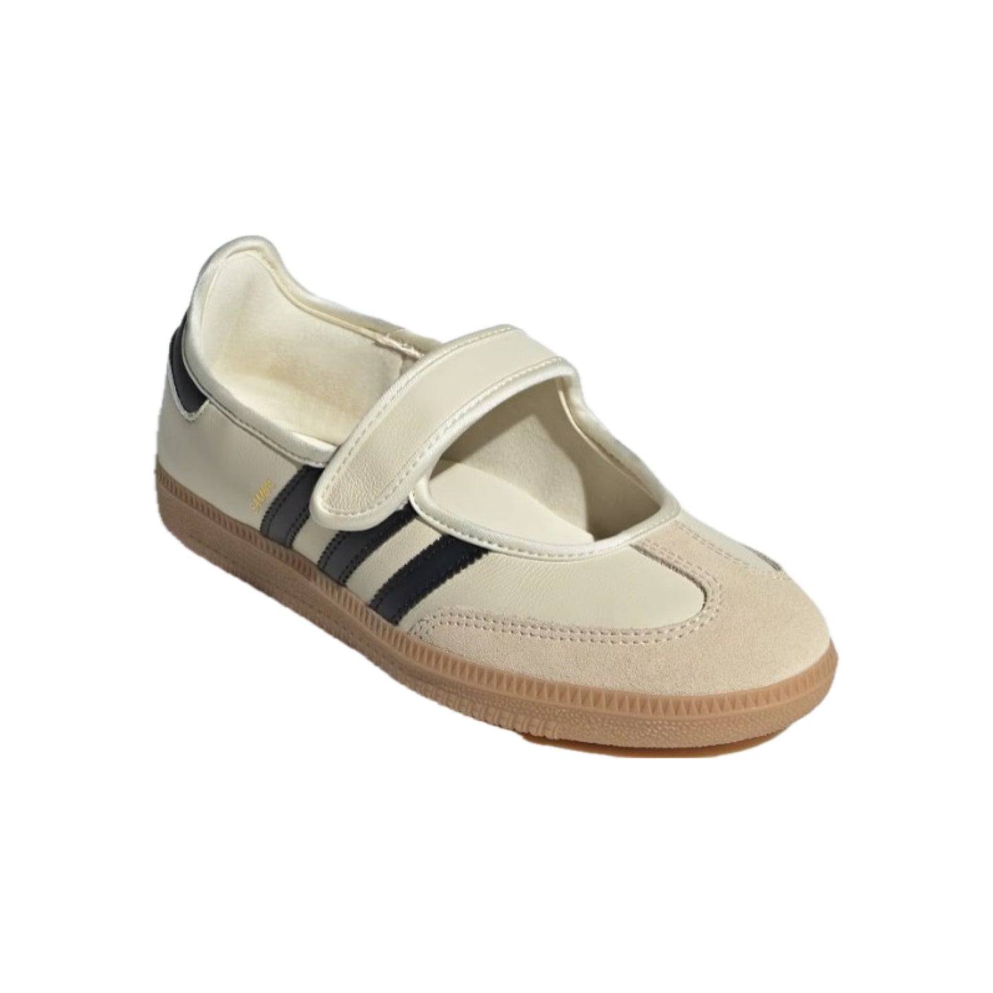 adidas Originals Samba Jane Cream Black Gum (WMNS) women’s sneakers – classic vintage leather shoes at SneakSurf Singapore