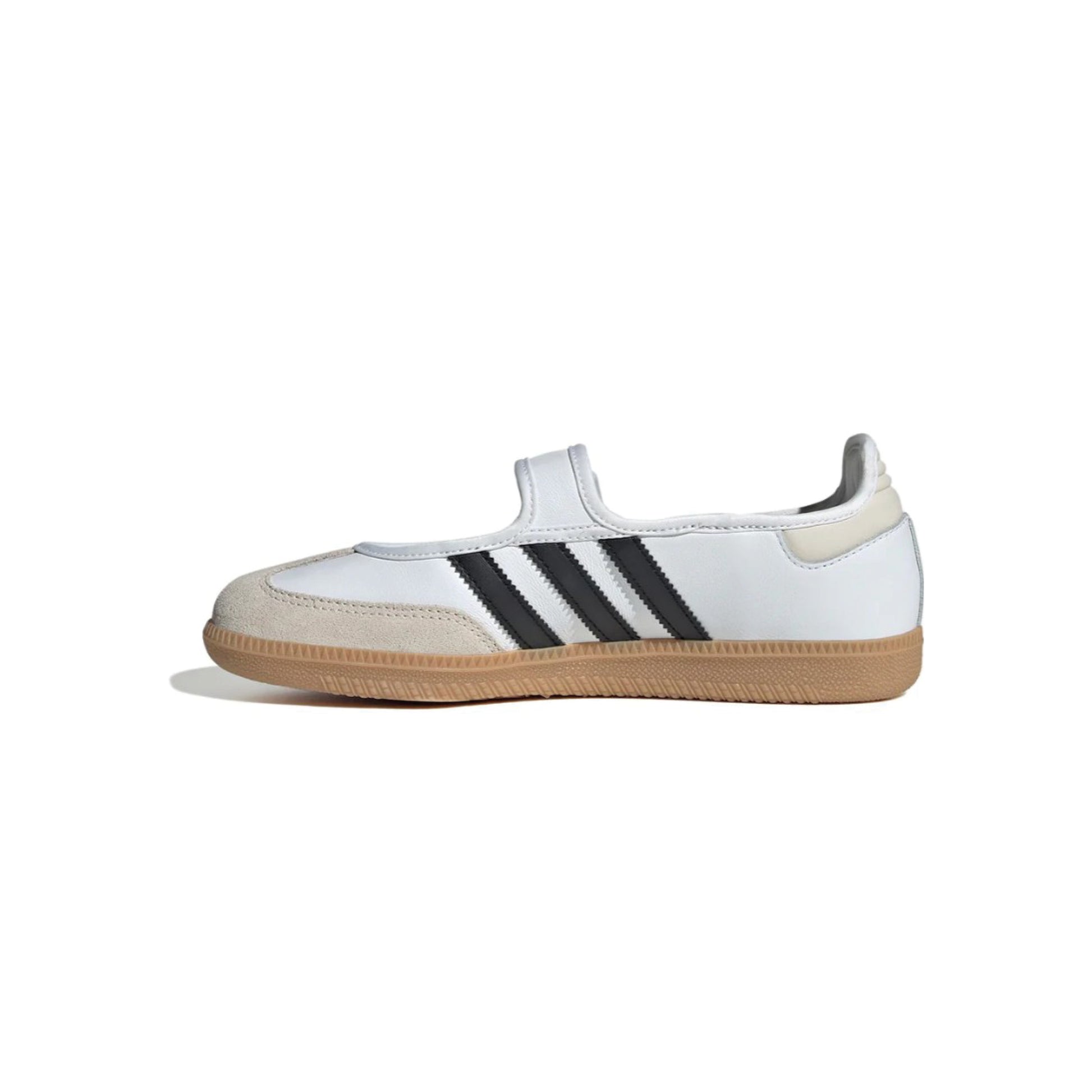 adidas Originals Samba Jane White Black Gum (GS) kids’ sneakers – classic retro leather shoes at SneakSurf Singapore