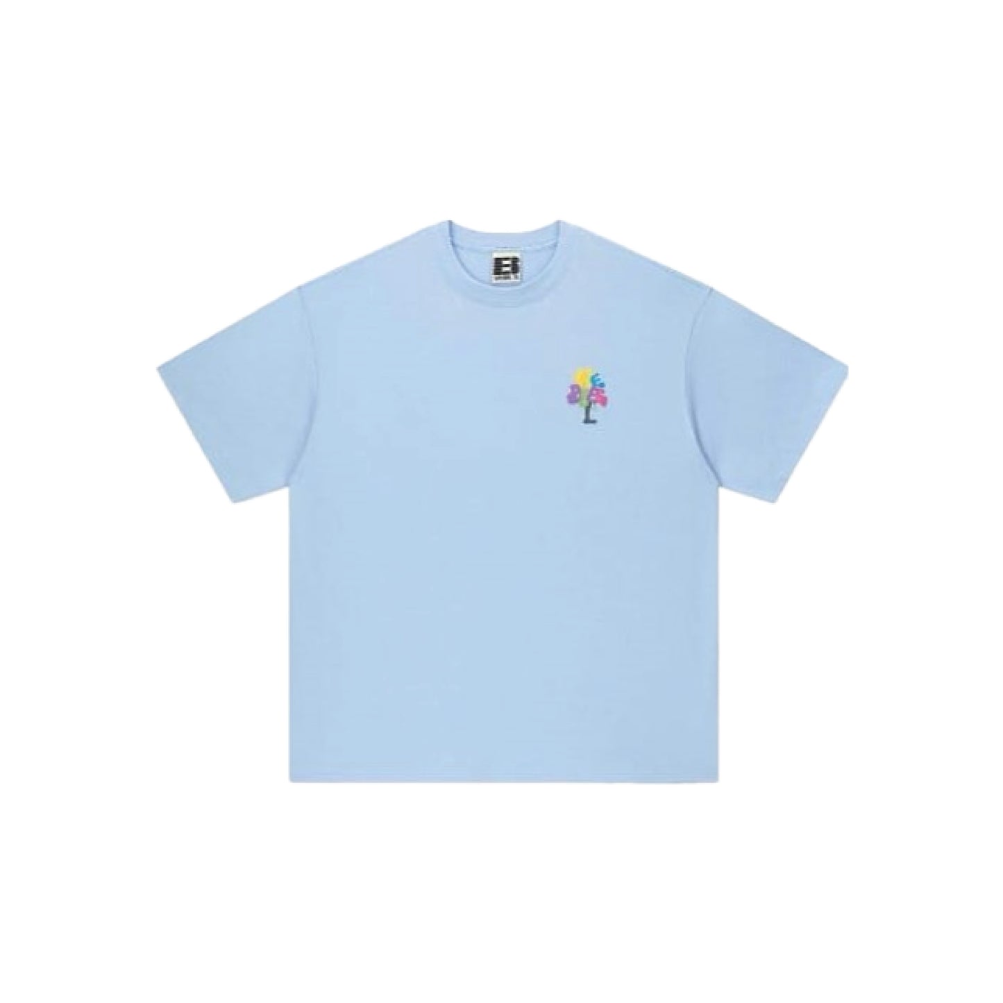 Boneless Tree Shape Logo SS T-Shirt 'Light Blue'