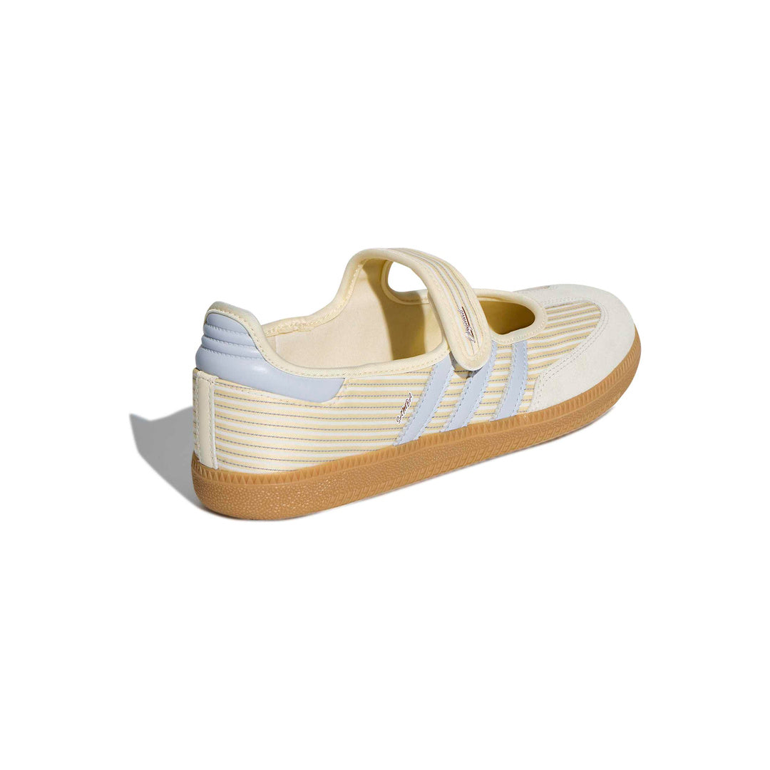 adidas Originals Samba Jane 'Cream White / Halo Blue / Gum' - back lateral top view