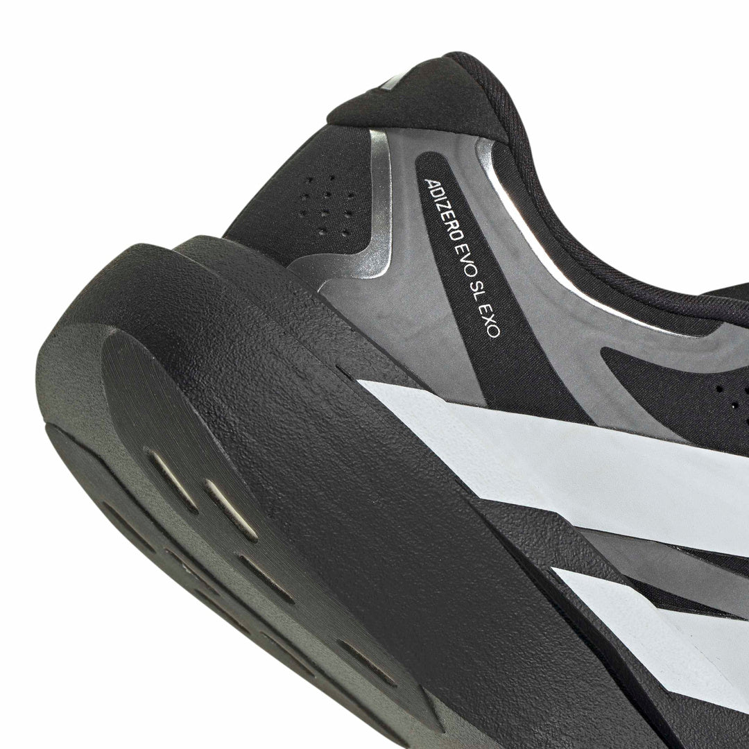 adidas Adizero EVO SL EXO 'Core Black Cloud White Iron Metallic' (WMNS) - Detail View 2