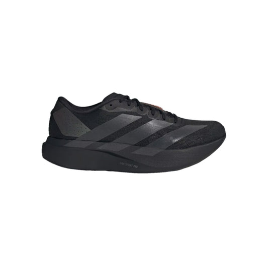 adidas Adizero Evo SL Black Grey Impact Orange men’s running shoes – ultralight performance trainers at SneakSurf Singapore