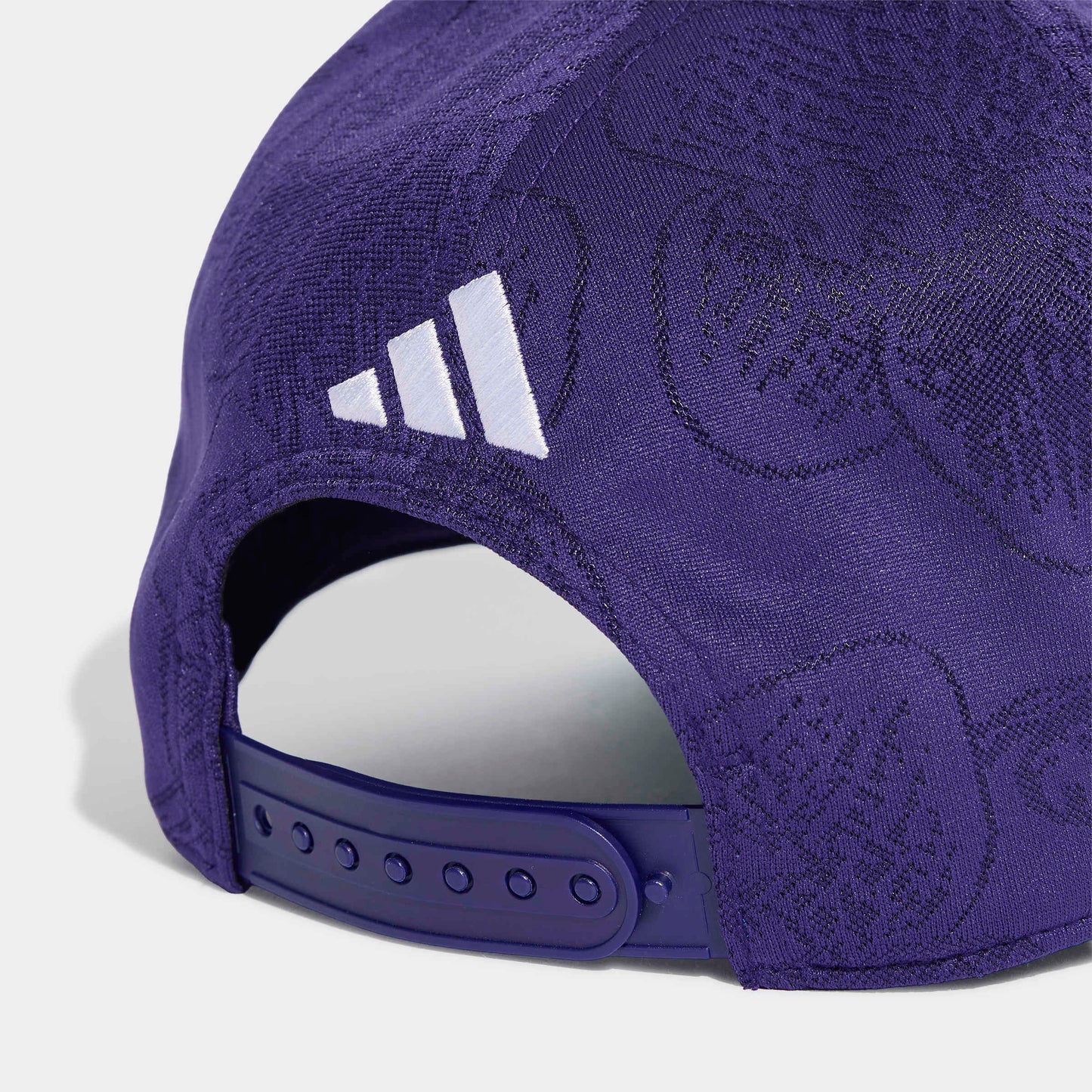 adidas Mercedes - AMG Petronas Formula One Team Vanda Bloom Driver Cap Dark Purple – Close Up View