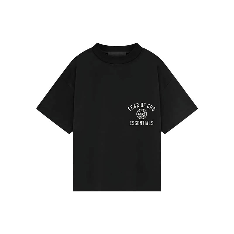 Fear Of God Essentials Logo SS T-Shirt 'Black'