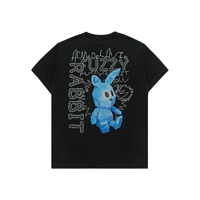 ADLV Retro Rabbit SS T-Shirt 'Black'