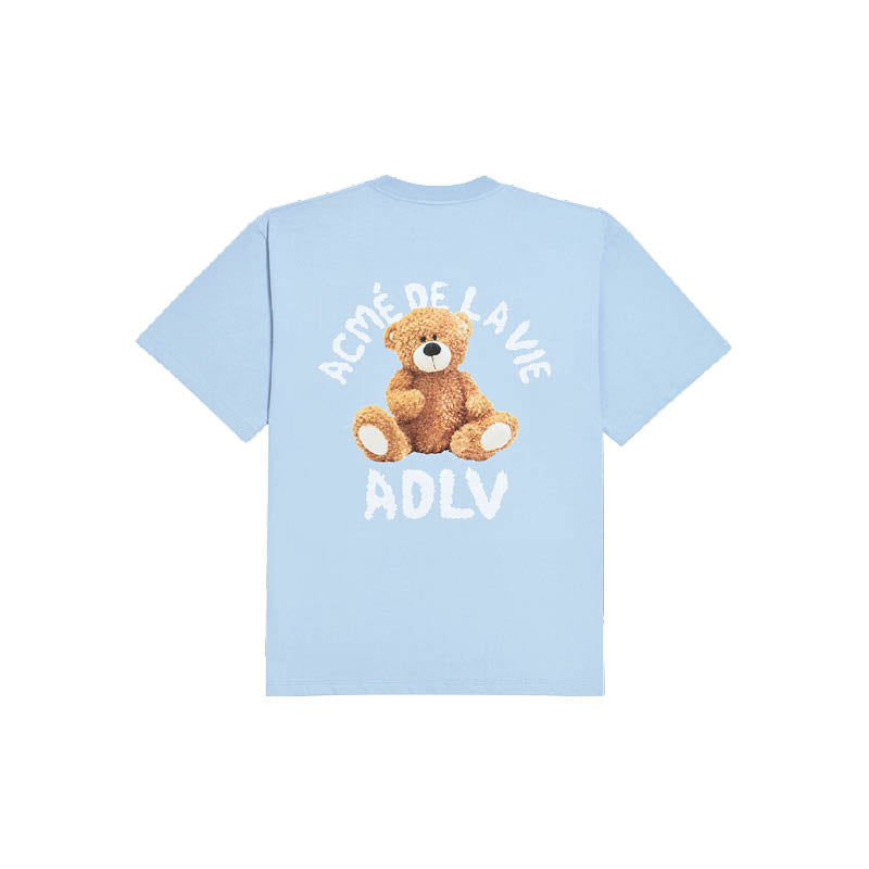 ADLV Teddy Bear Bear Doll SS T-Shirt 'Skyblue'