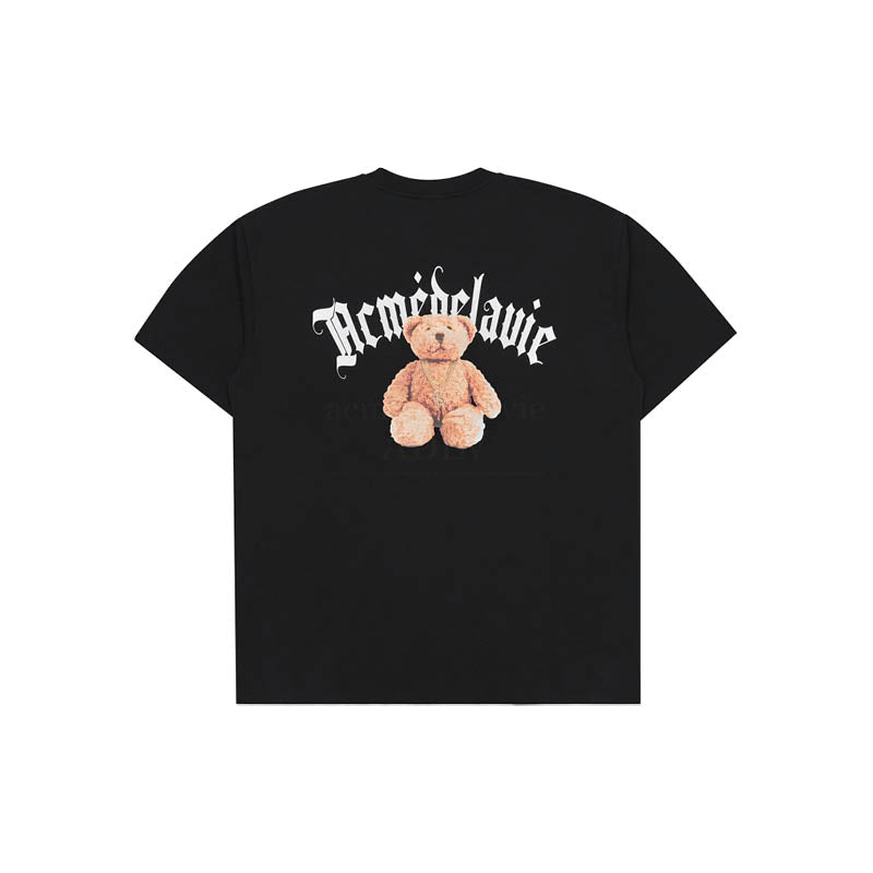 ADLV Gold Chain Bear Doll SS T-Shirt 'Black'
