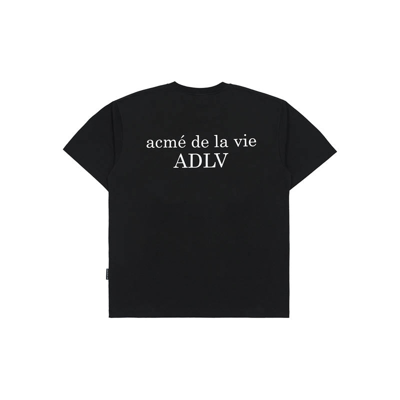 ADLV Baby Face Cloud Baby Short SS T-Shirt 'Black'
