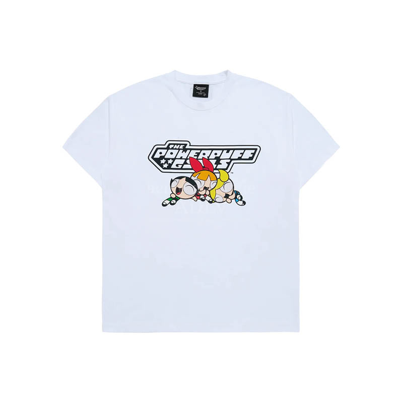 ADLV X Powerpuff Girls Logo T-shirt 'White'