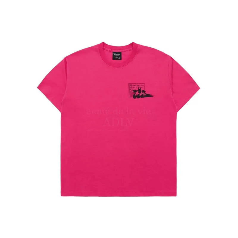 ADLV X The Powerpuff Girls Save The Day T-Shirt 'Pink'
