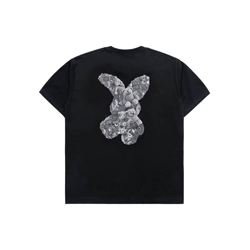 ADLV Bear Doll Fuzzy Rabbit SS T-Shirt 'Black'