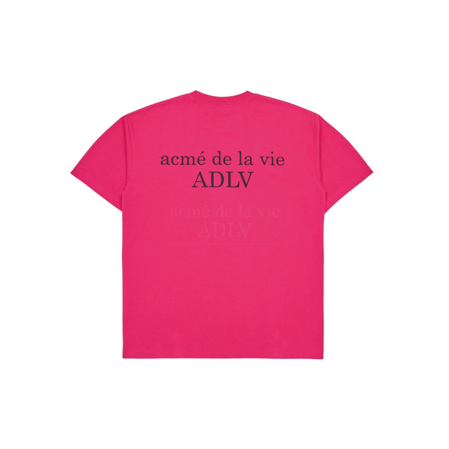 ADLV Basic Logo SS T-Shirt 'Pink'