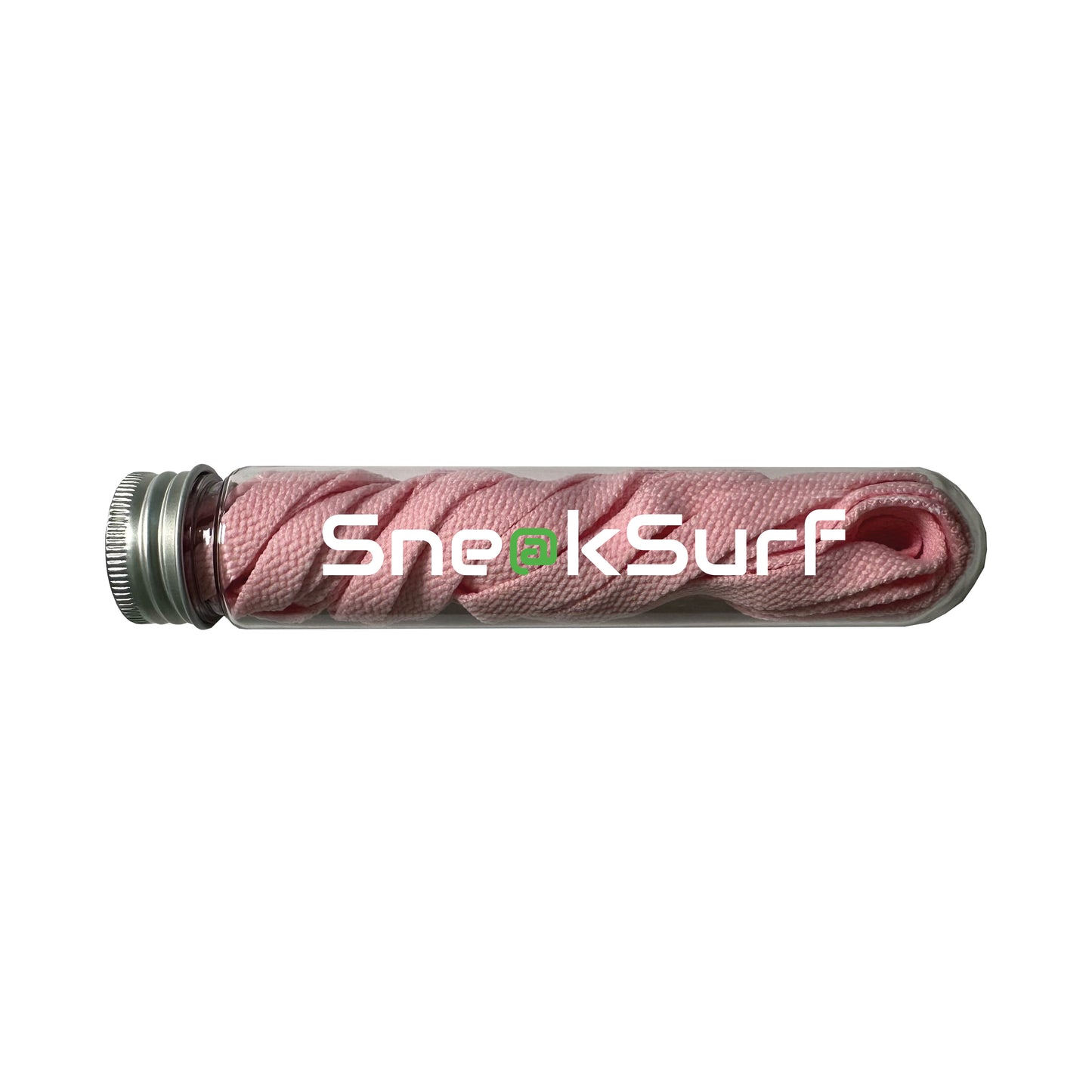 SneakSurf Flat Shoe Laces (Light Pink) - 140MM