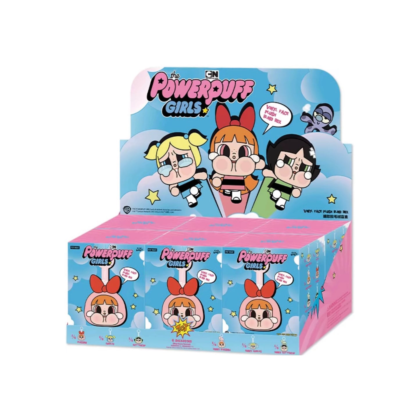 Crybaby x Powerpuff Girls Series - Vinyl Face Plush Blind Box