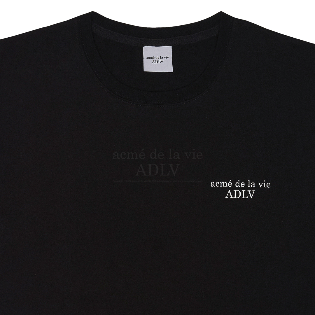 ADLV Basic Logo SS T-Shirt 'Black'