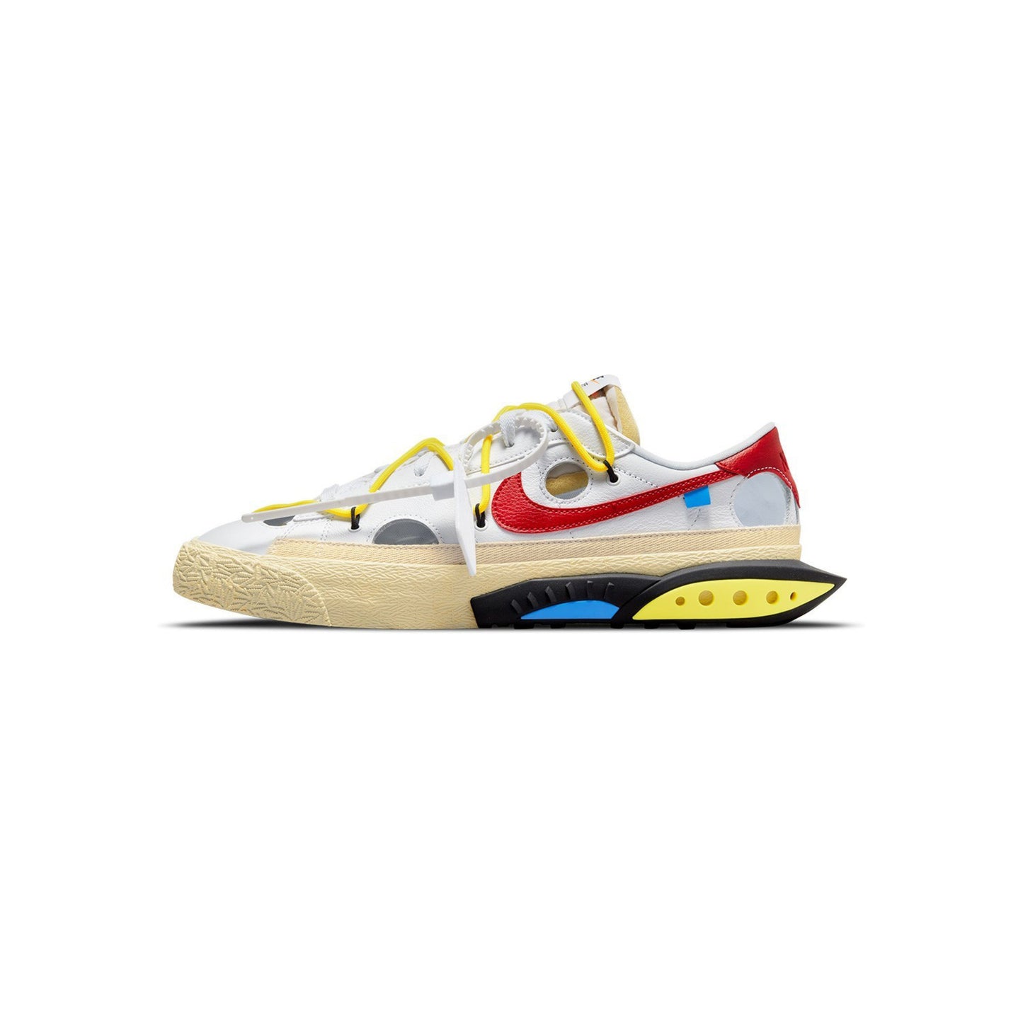 Nike Blazer Low X Off-White 'White University Red'