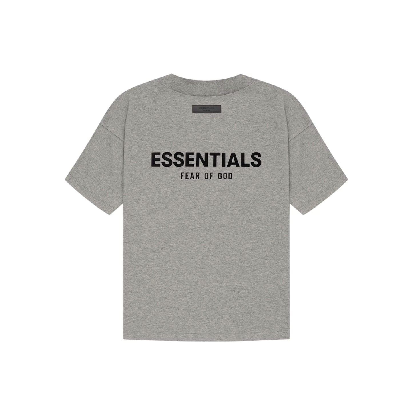 Fear Of God Essentials Logo SS T-Shirt 'Dark Oatmeal'