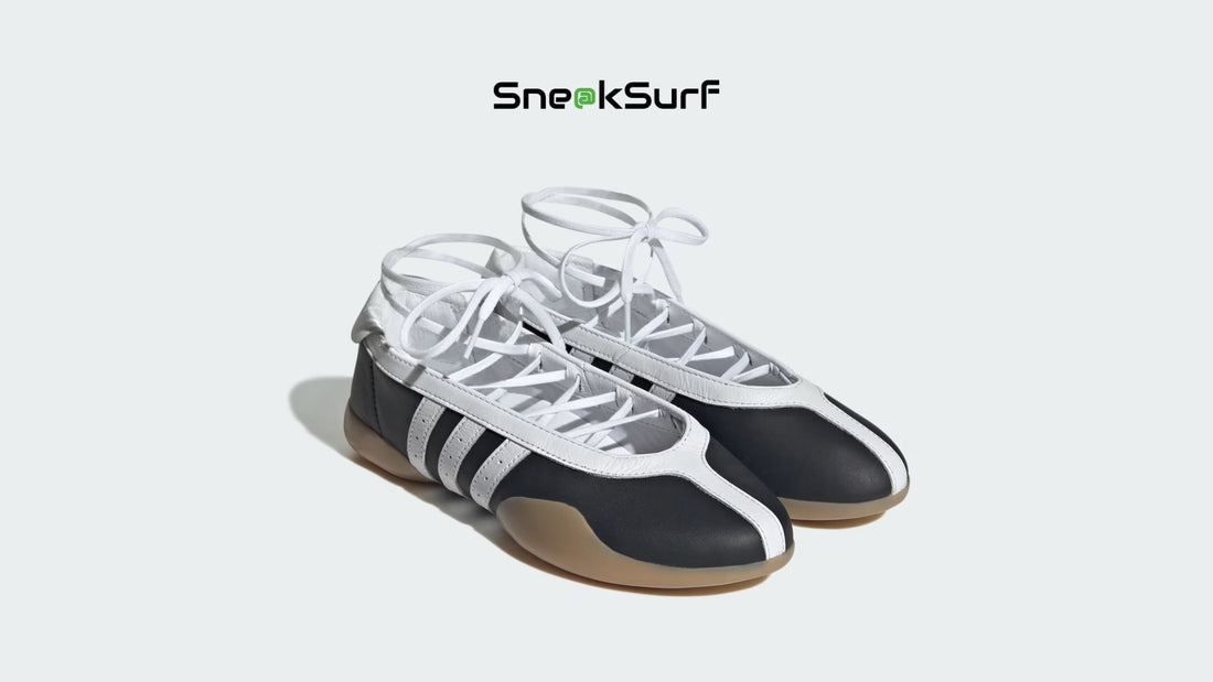 adidas Taekwondo Mei Ballet shoes designed for hybrid movement, combining ballet-style grace with taekwondo-inspired strength and flexibility.