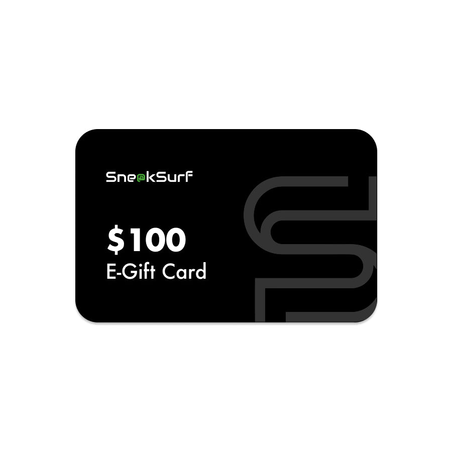 SneakSurf E-Gift Card for online shopping of sneakers, apparel and accessories in Singapore.