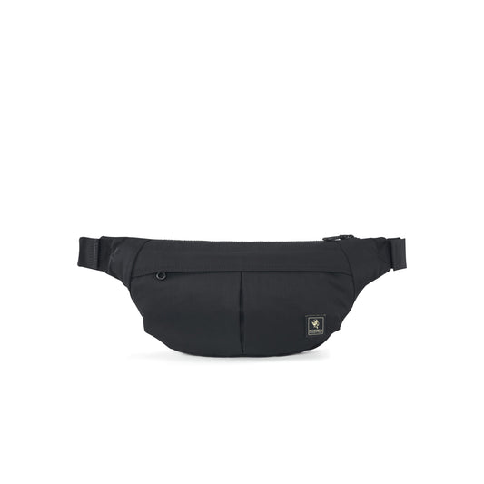PORTER INTERNATIONAL Escape Fanny Pack Black lightweight waist bag adjustable strap zip compartments everyday carry accessory