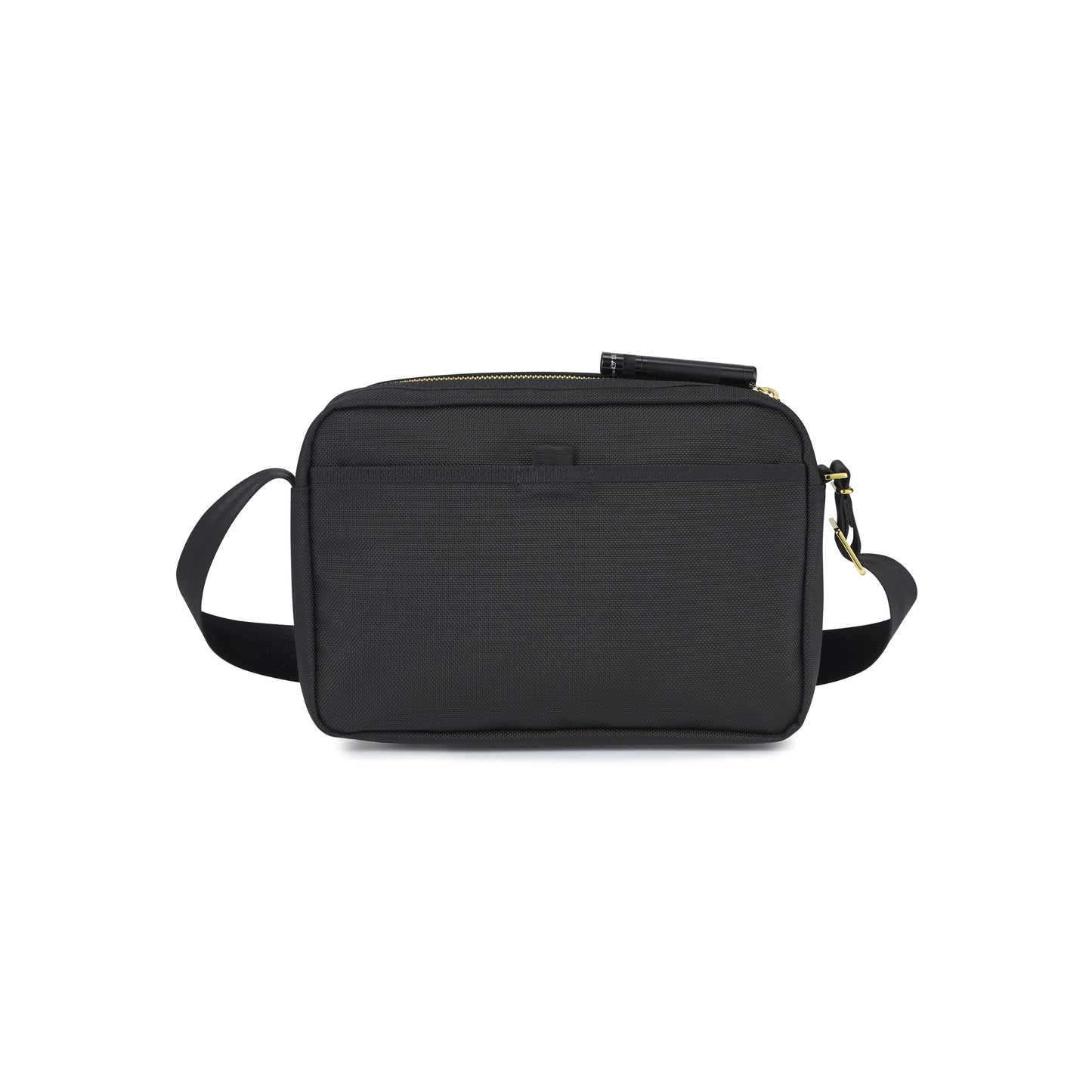 PORTER INTERNATIONAL New Heat Shoulder Bag Small Black compact shoulder bag with multiple zip compartments and adjustable strap