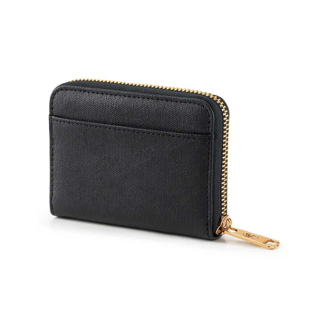 PORTER INTERNATIONAL Mori Coin Case 'Black' - rear angled view